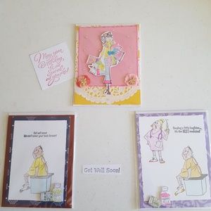 Set of 3 Handmade Cards